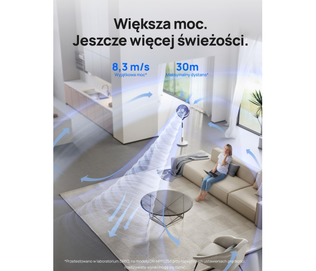 DREO Wentylator TurboPoly™ Fan 565S - 1519068 - zdjęcie 7